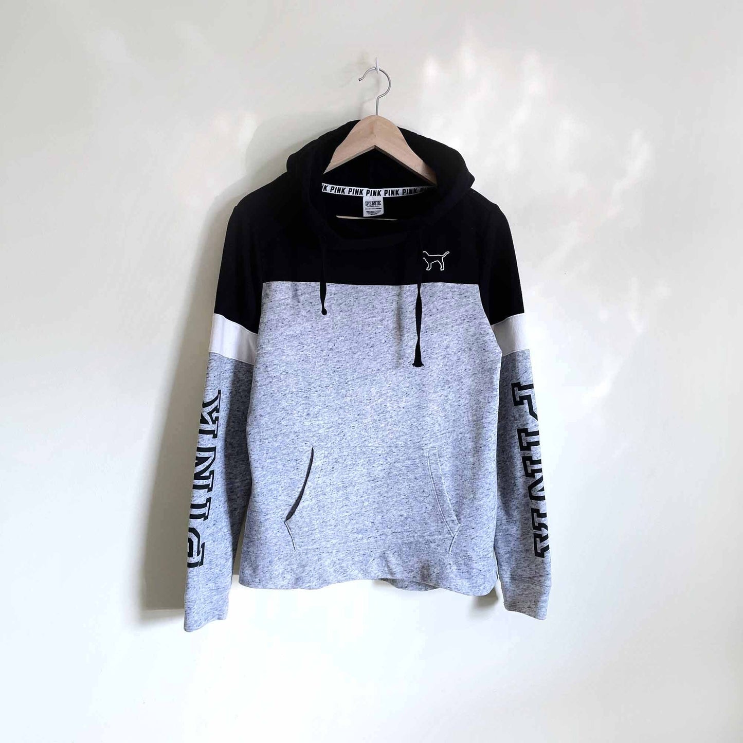 Victoria's Secret PINK colour block hoodie - size xs