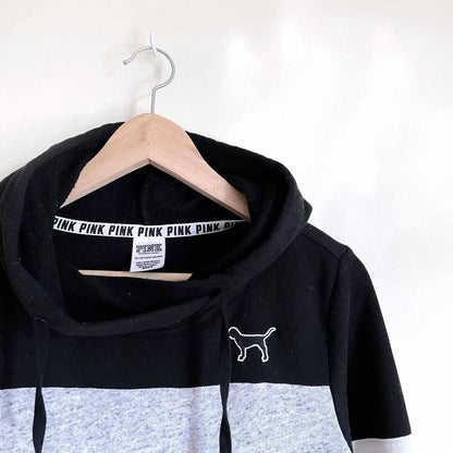 Victoria's Secret PINK colour block hoodie - size xs