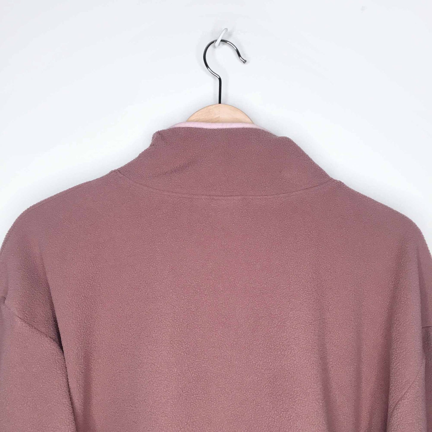 victoria's secret PINK 1/4 zip fleece sweater - size medium