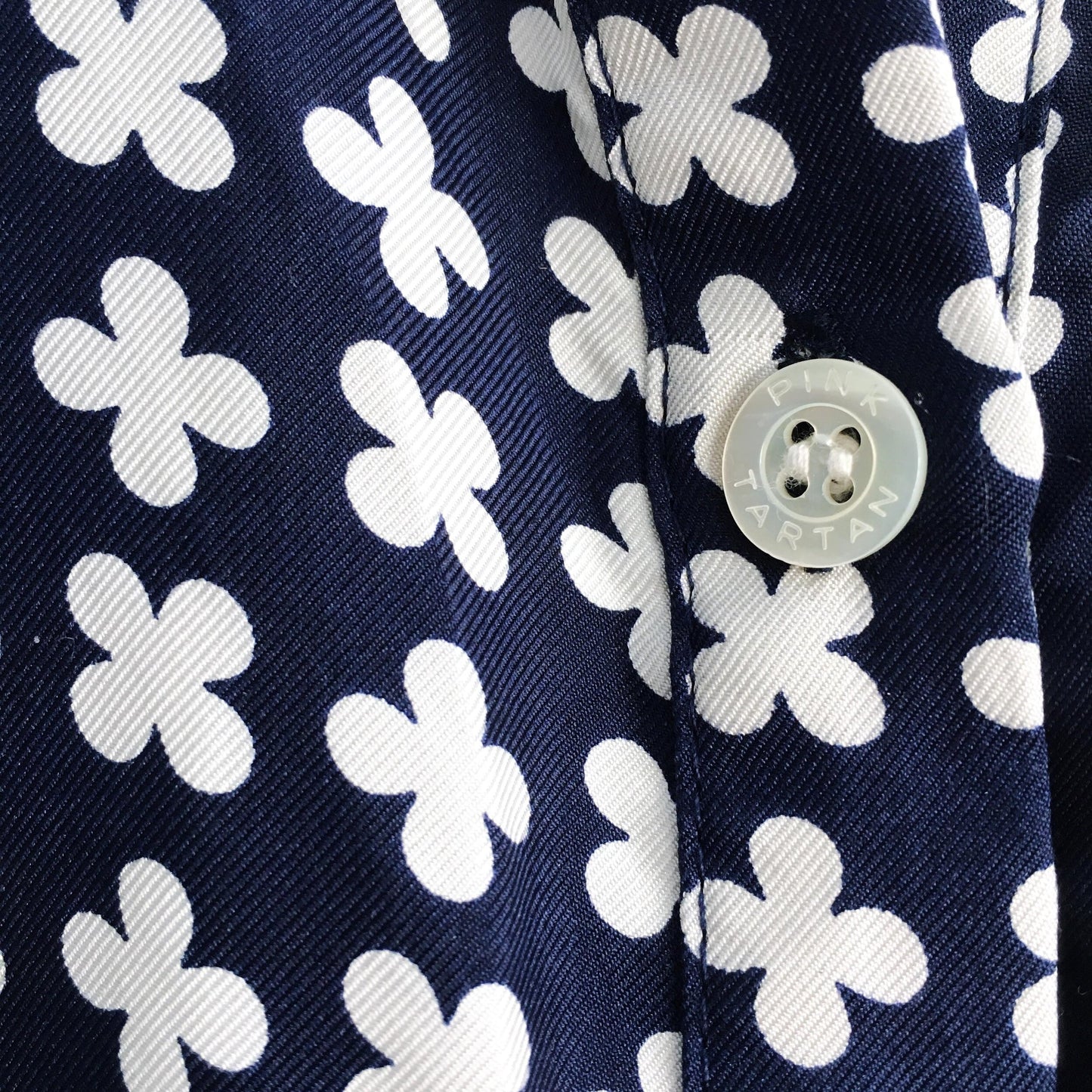 Pink Tartan iconic flower silk dress - size 0