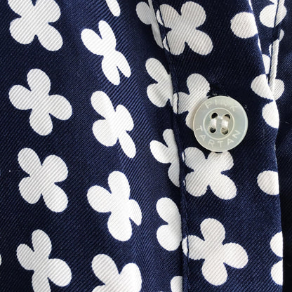 Pink Tartan iconic flower silk dress - size 0