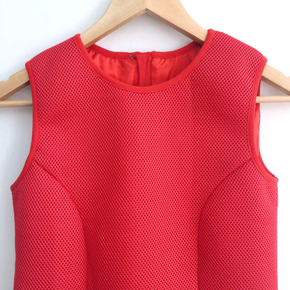 Pink Tartan Neoprene top - size 0