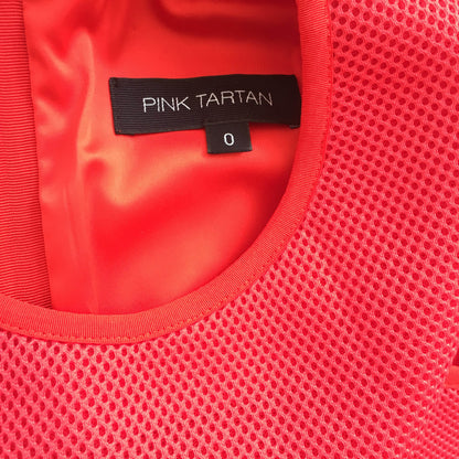 Pink Tartan Neoprene top - size 0
