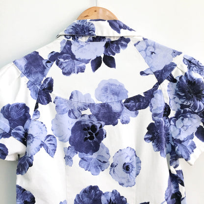 Pink Tartan Rose Blouse - size 2