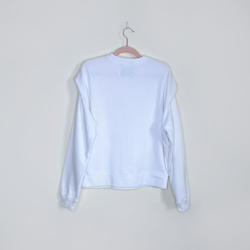 pistola kirsten strong shoulder sweatshirt - size xs