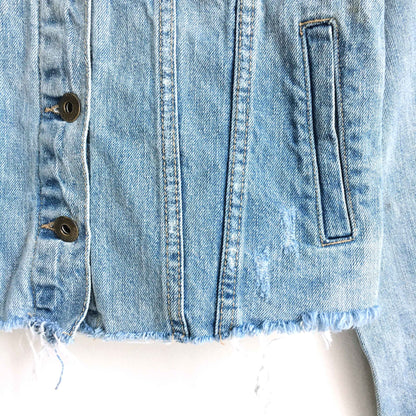 Pistola Naya cropped denim jacket - size Medium