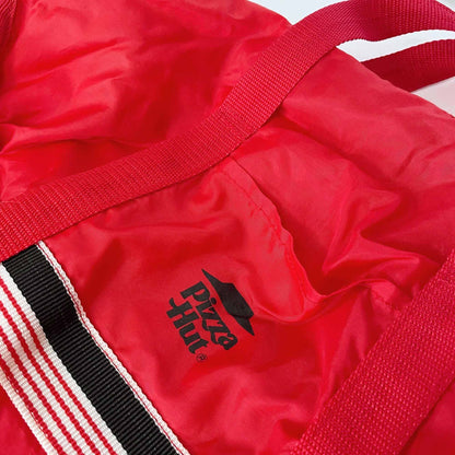 vintage 80's pizza hut promo duffel bag bag