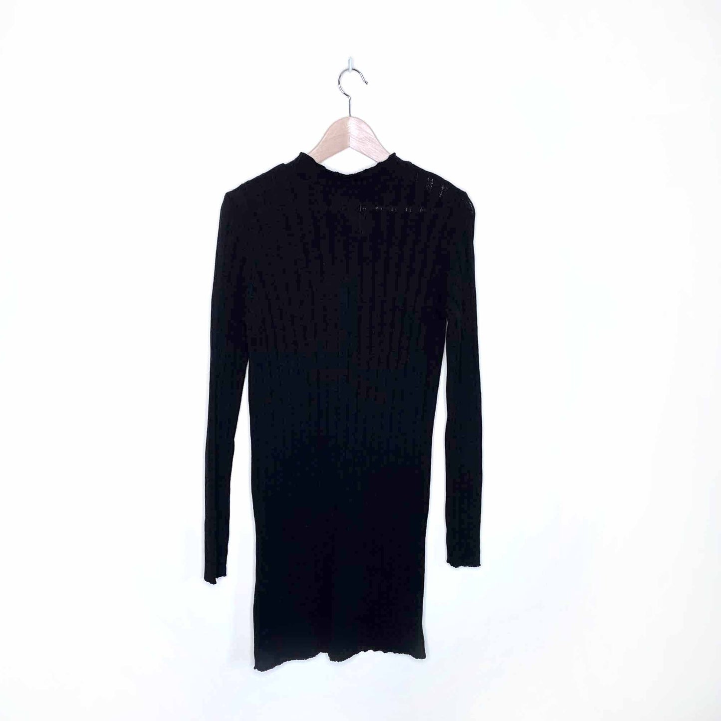nwt pretty little thing ribbed sweater dress - size small