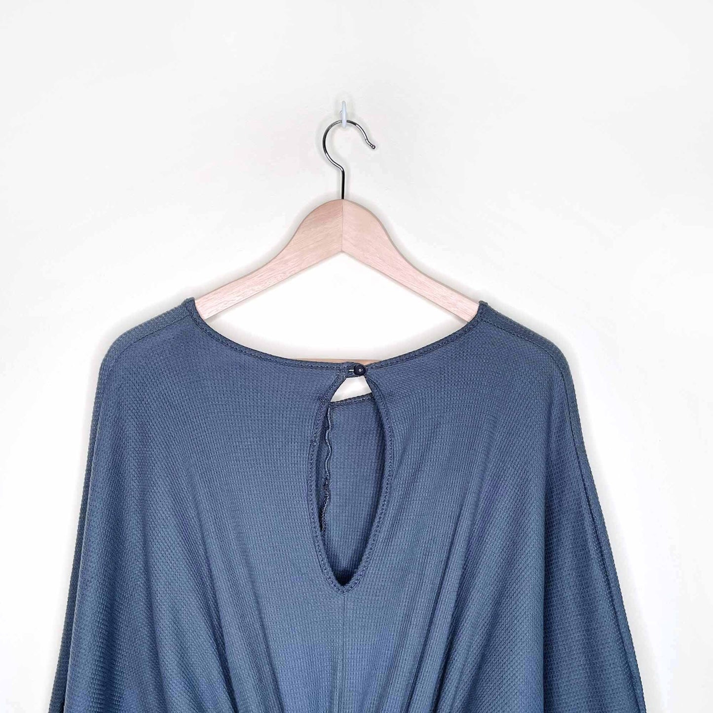 nwt pretty little thing waffle kimono sleeve playsuit - size 4