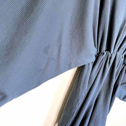 nwt pretty little thing waffle kimono sleeve playsuit - size 4