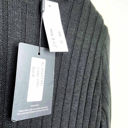 nwt pretty little thing ribbed sweater dress - size small