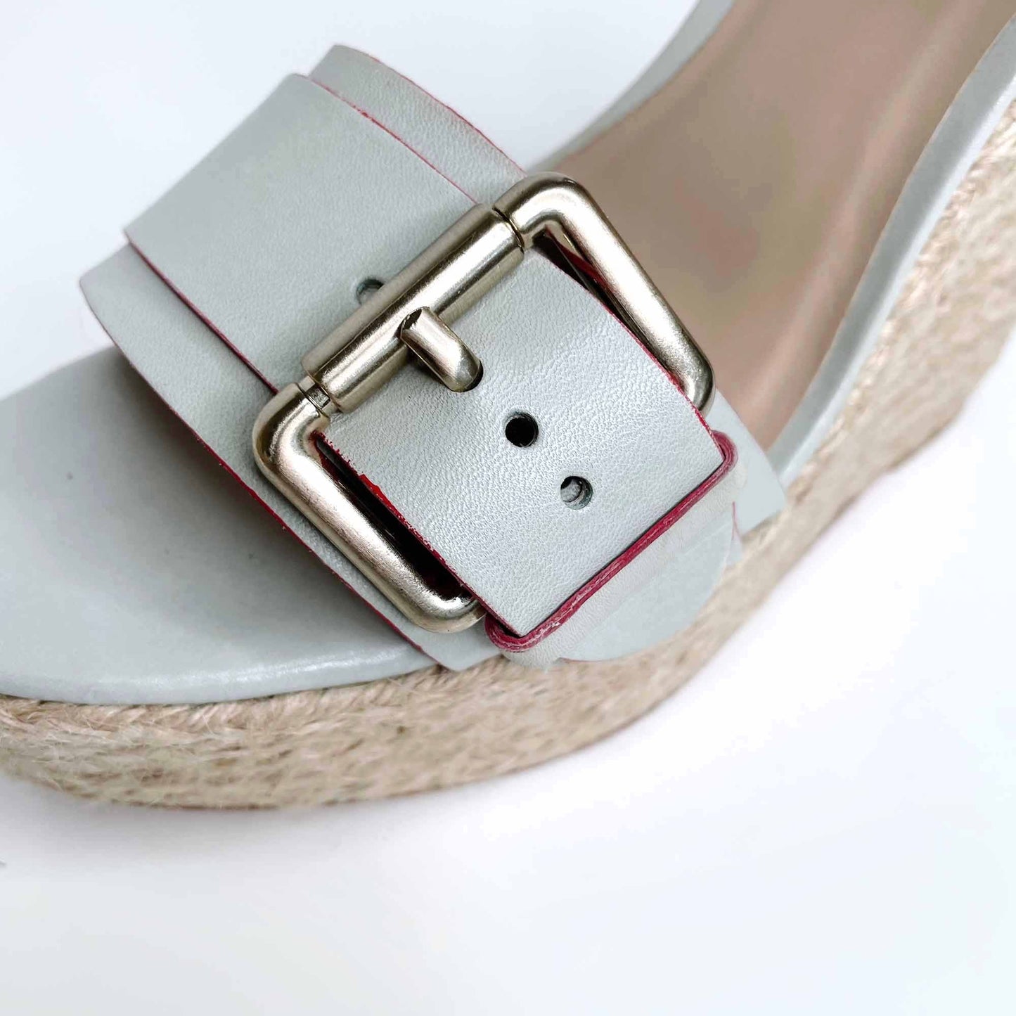 pour la victoire jaclyn wedge espadrilles sandals - size 8