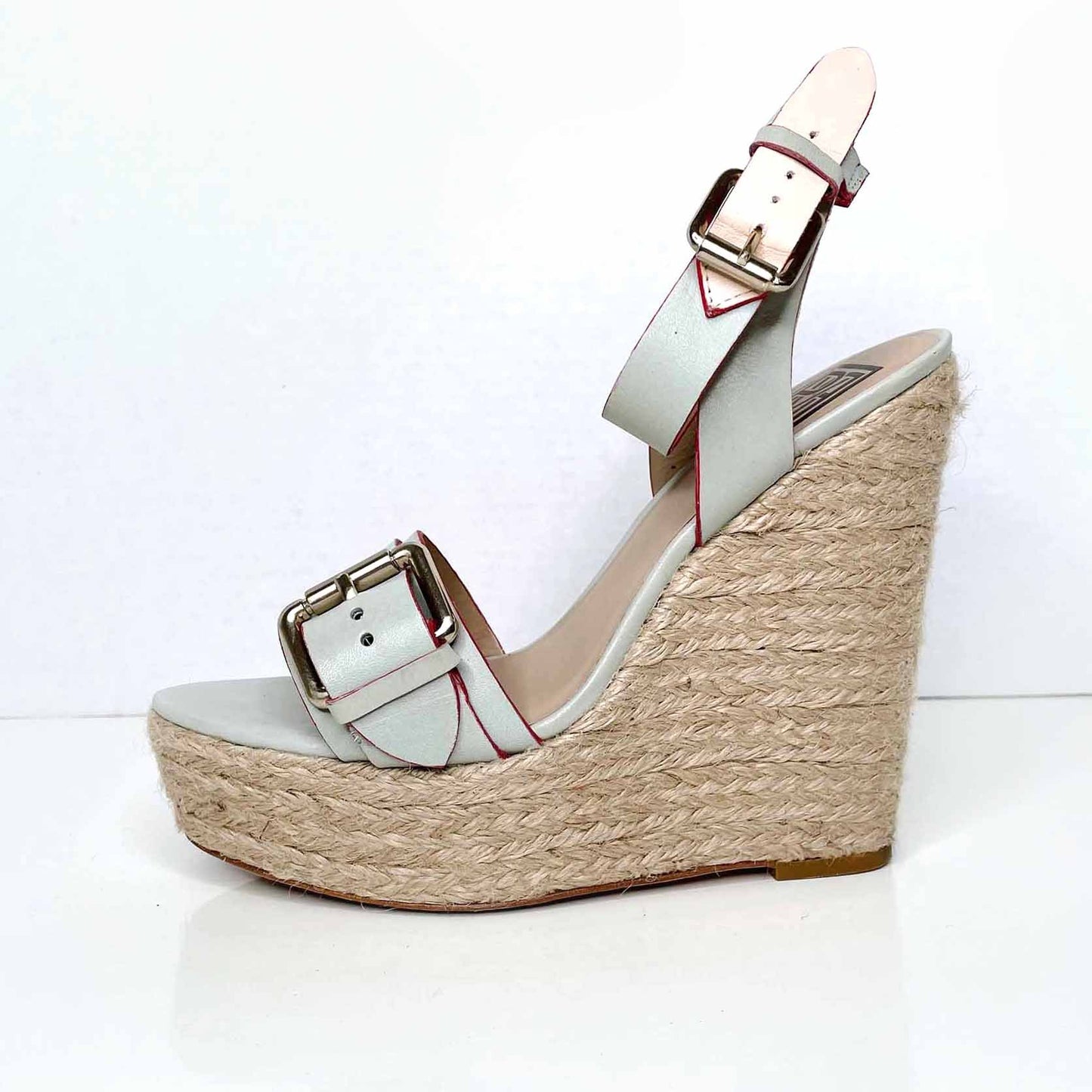 pour la victoire jaclyn wedge espadrilles sandals - size 8