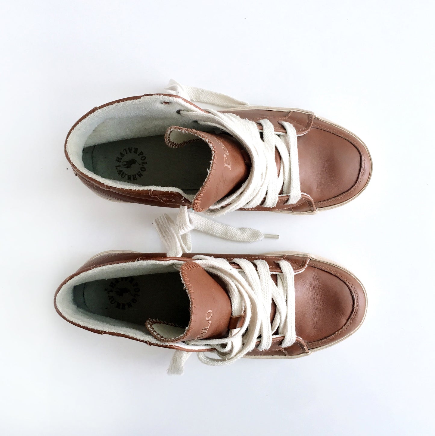 Vintage Polo Ralph Lauren High Tops - size 8.5