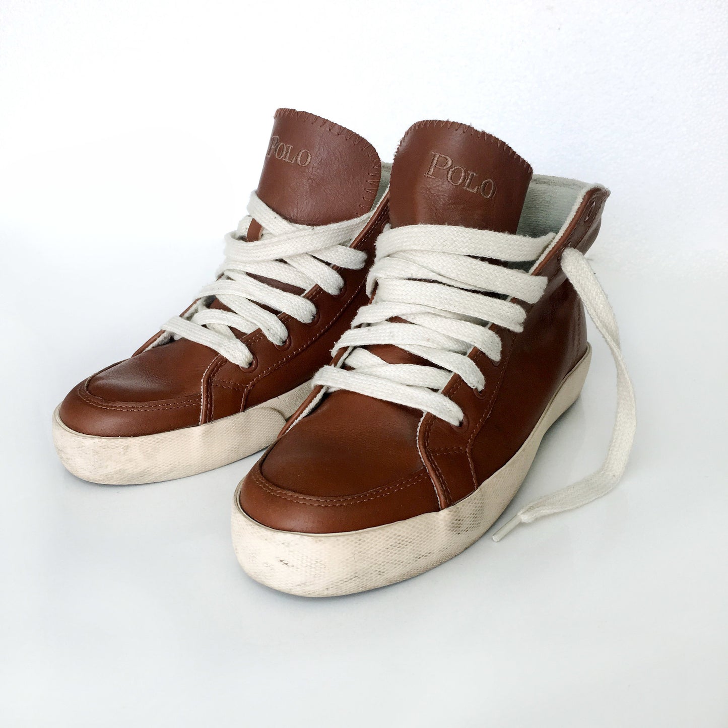 Vintage Polo Ralph Lauren High Tops - size 8.5
