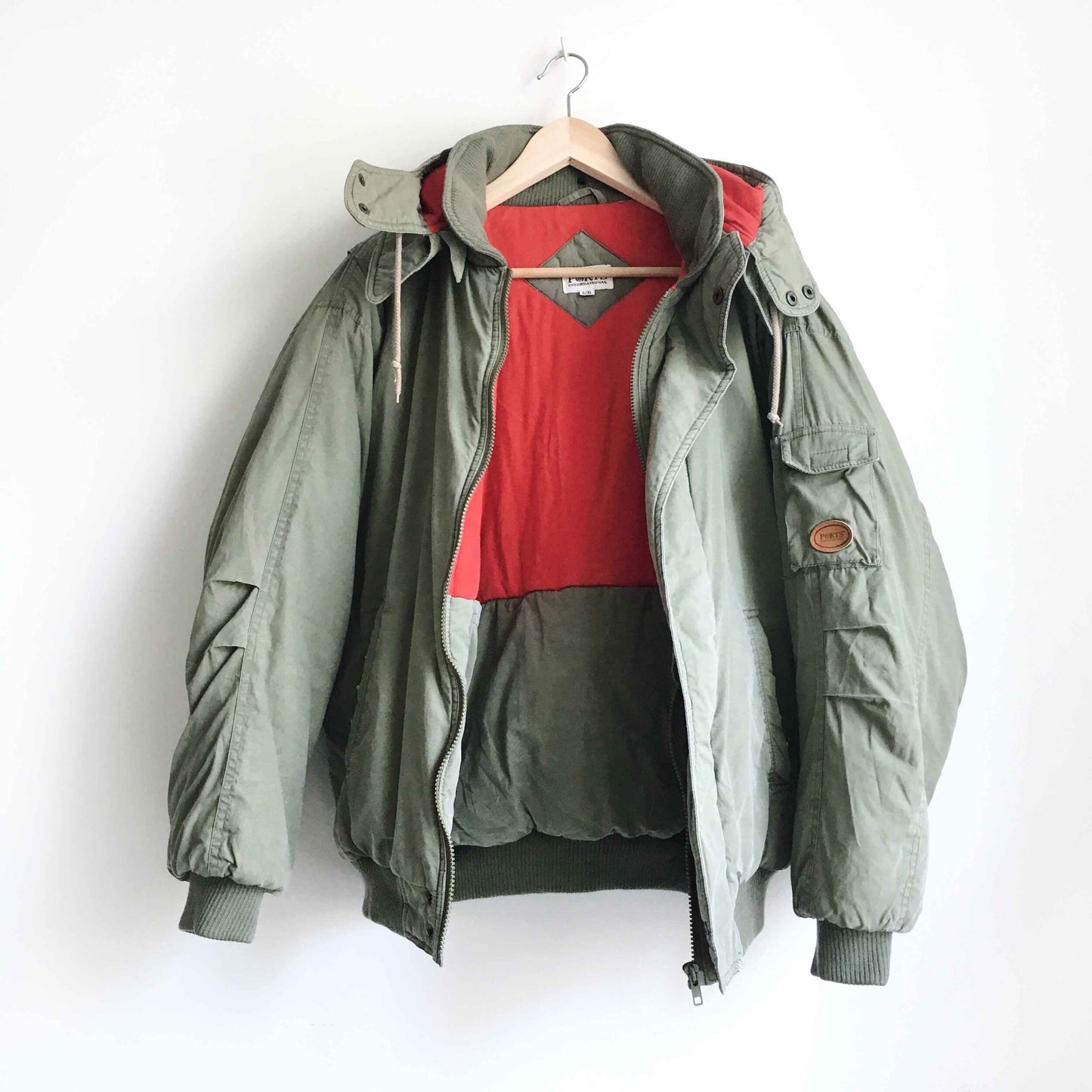 Vintage Ports 1961 Puffer Bomber Jacket - size Large