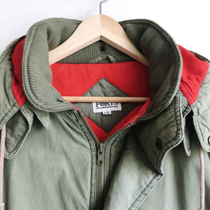 Vintage Ports 1961 Puffer Bomber Jacket - size Large