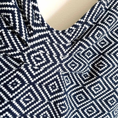 Postmark Rolo diamond criss cross back dress - size 8