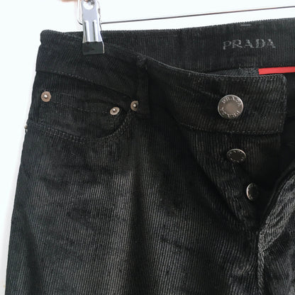 Prada Slim Corduroy Pants - size 29