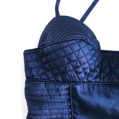 Proenza Schouler silk padded bustier - size 4