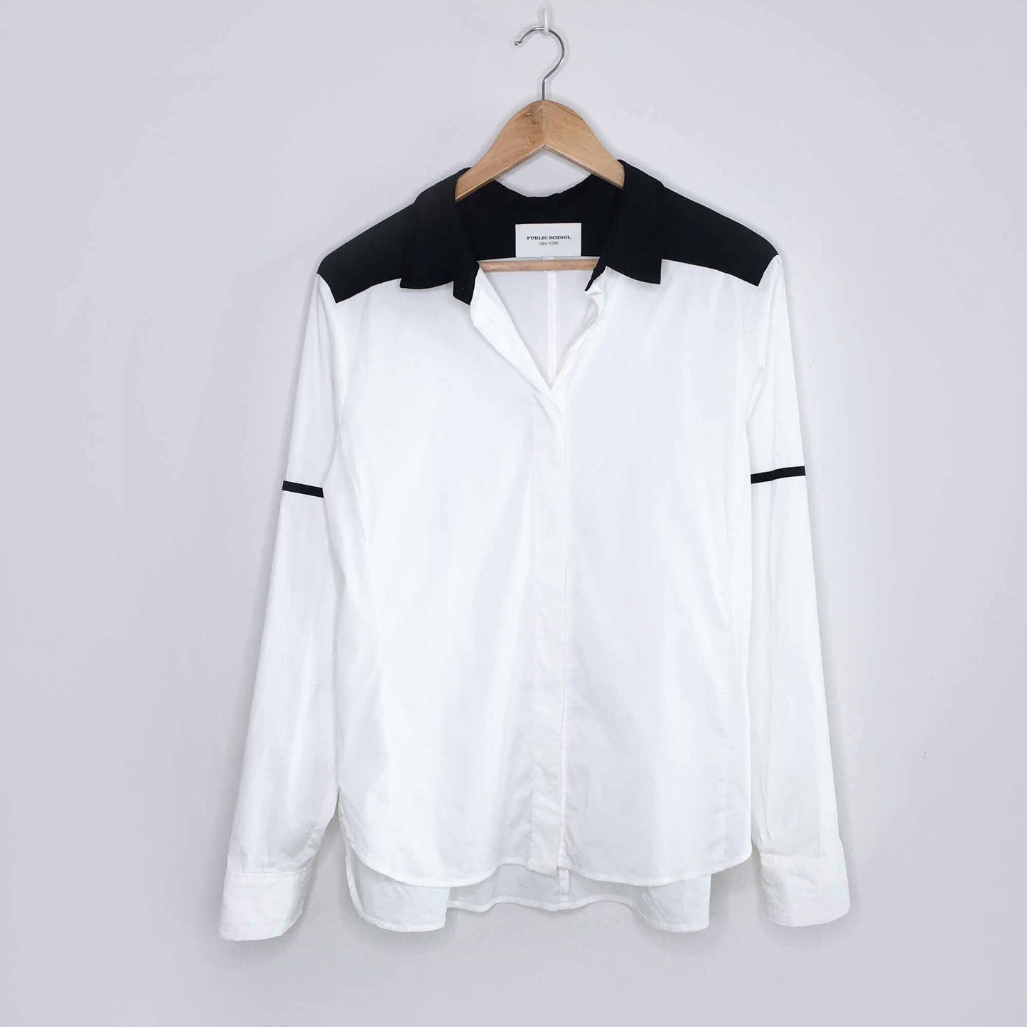 Public School color block button down - size 10