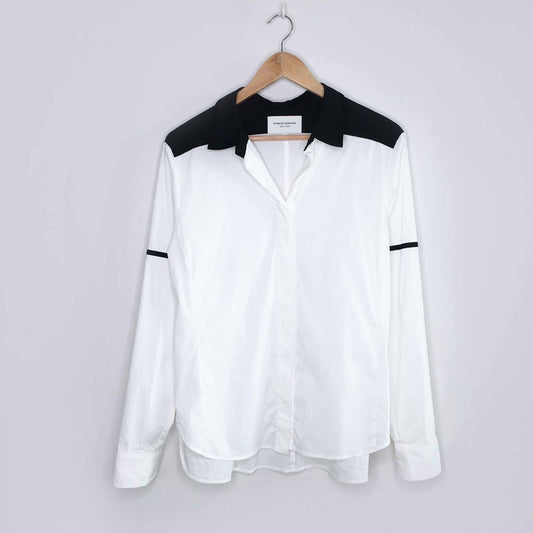 Public School color block button down - size 10