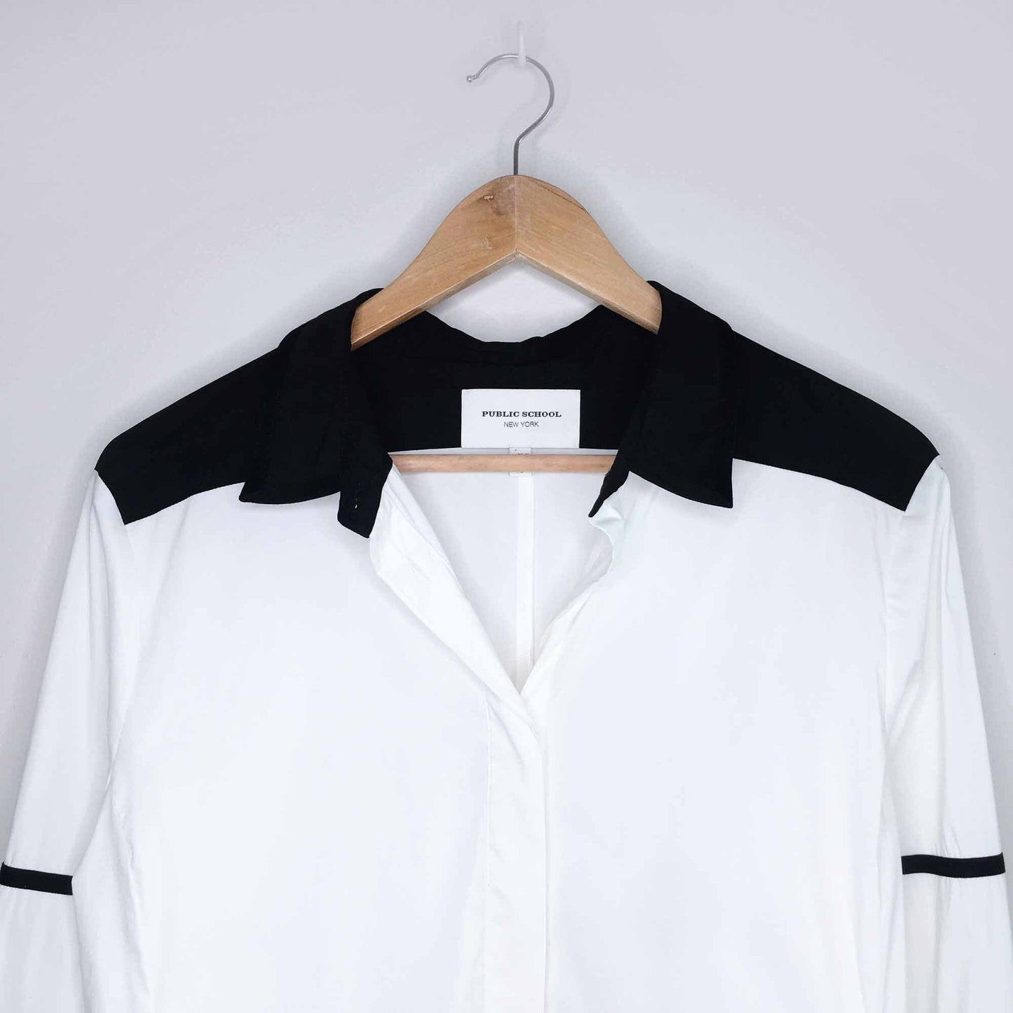 Public School color block button down - size 10