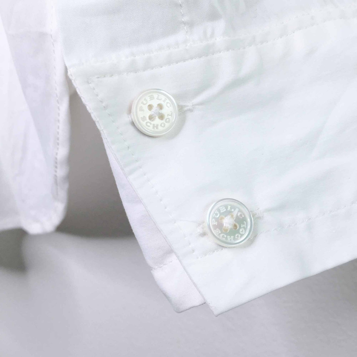 Public School color block button down - size 10