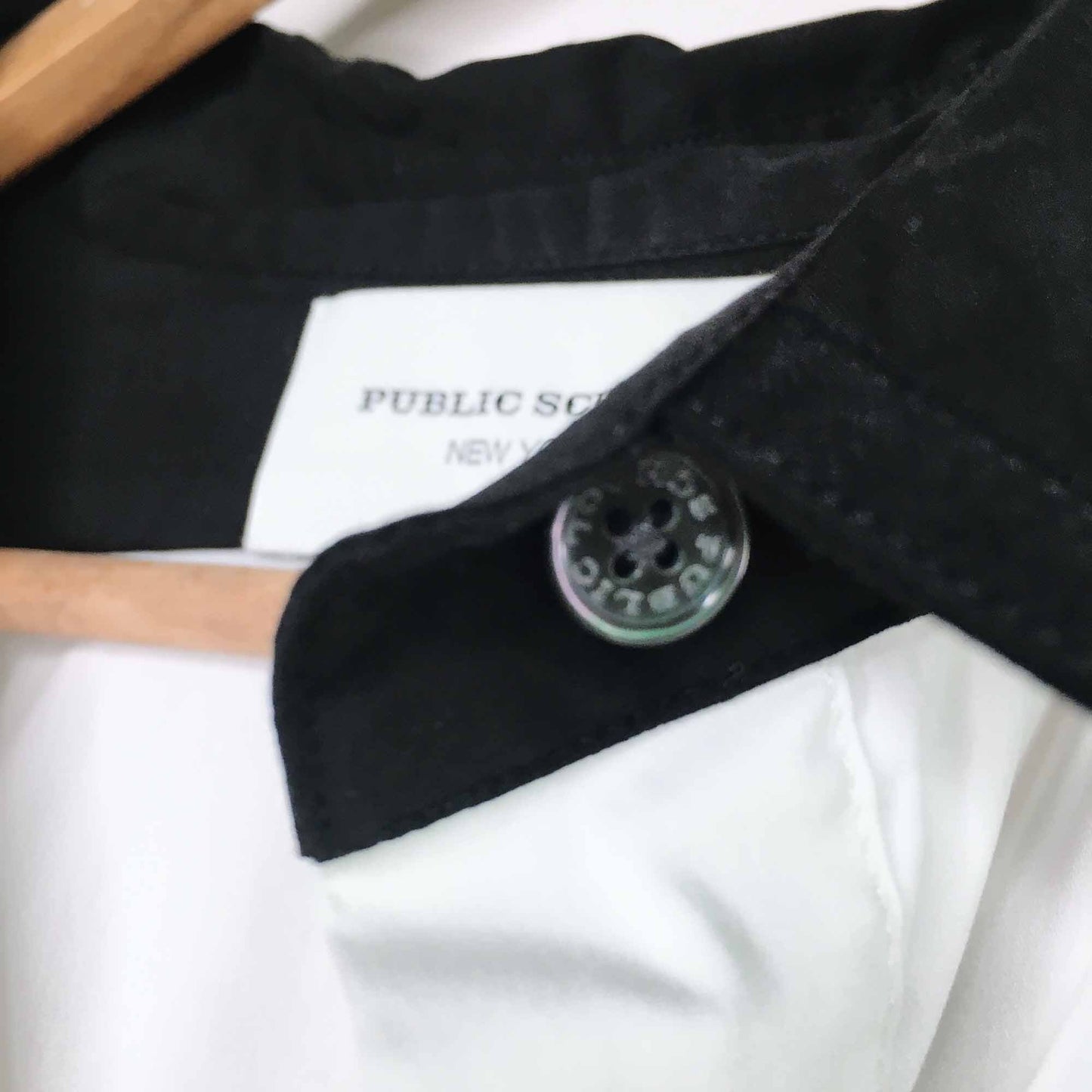 Public School color block button down - size 10
