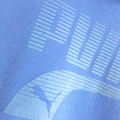 Puma flocked logo hooded sweatshirt - size Large