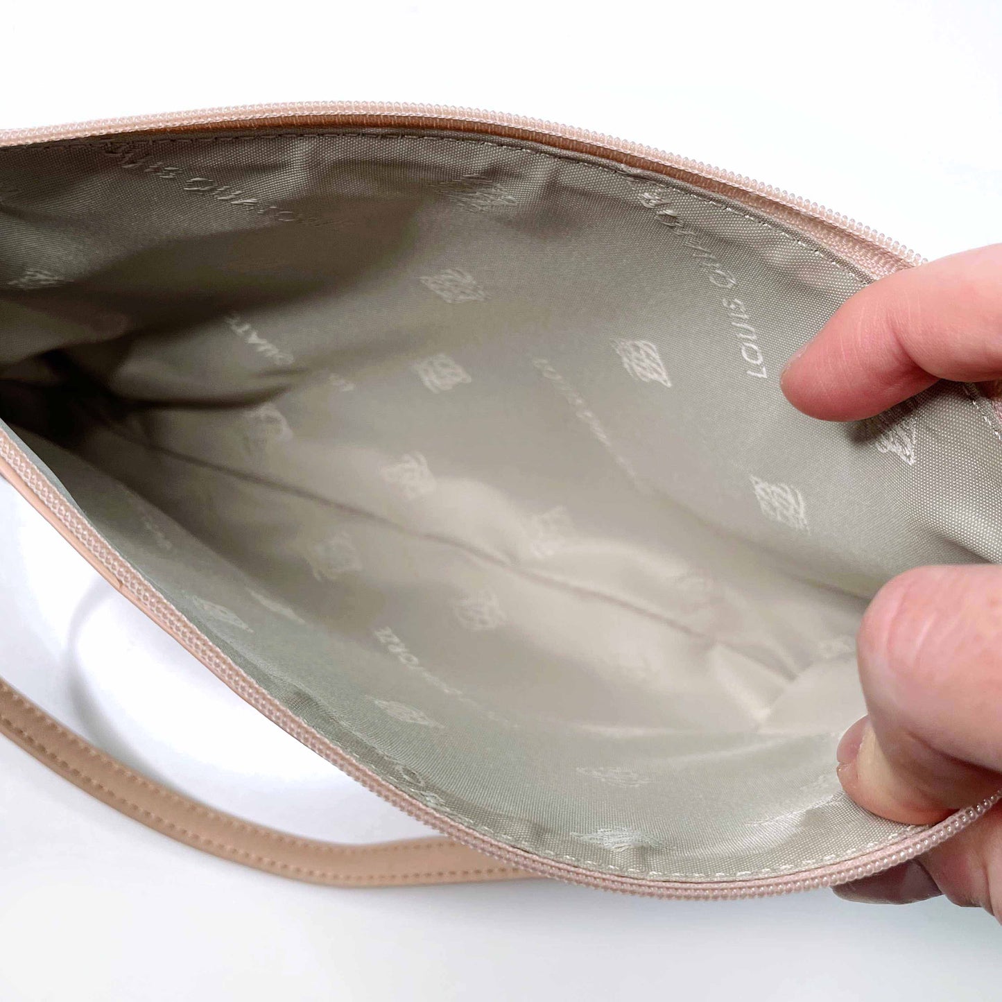 louis quatorze mini monogram pochette wristlet