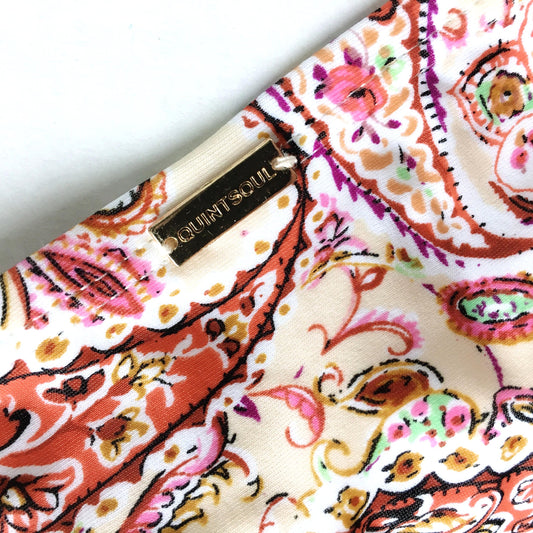quintsoul paisley bikini bottom - size small
