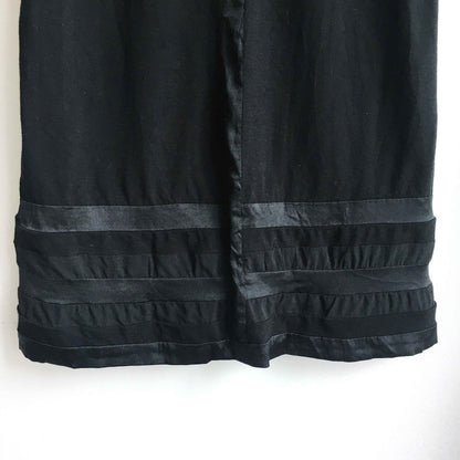 Rad Hourani unisex jersey dress with silk trim - size xs