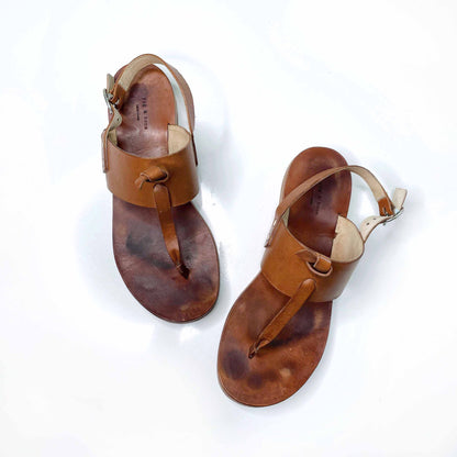 rag & bone leather quinn thong sandal - size 38