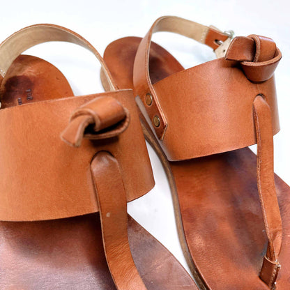 rag & bone leather quinn thong sandal - size 38