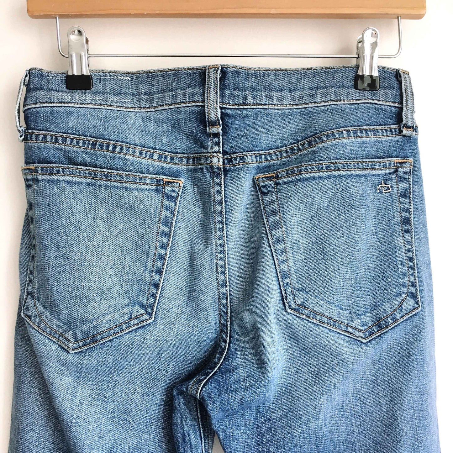 Rag &amp; Bone crop straight leg jeans - size 25