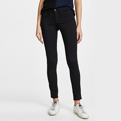 Rag &amp; Bone Legging in Black Plush - size 29