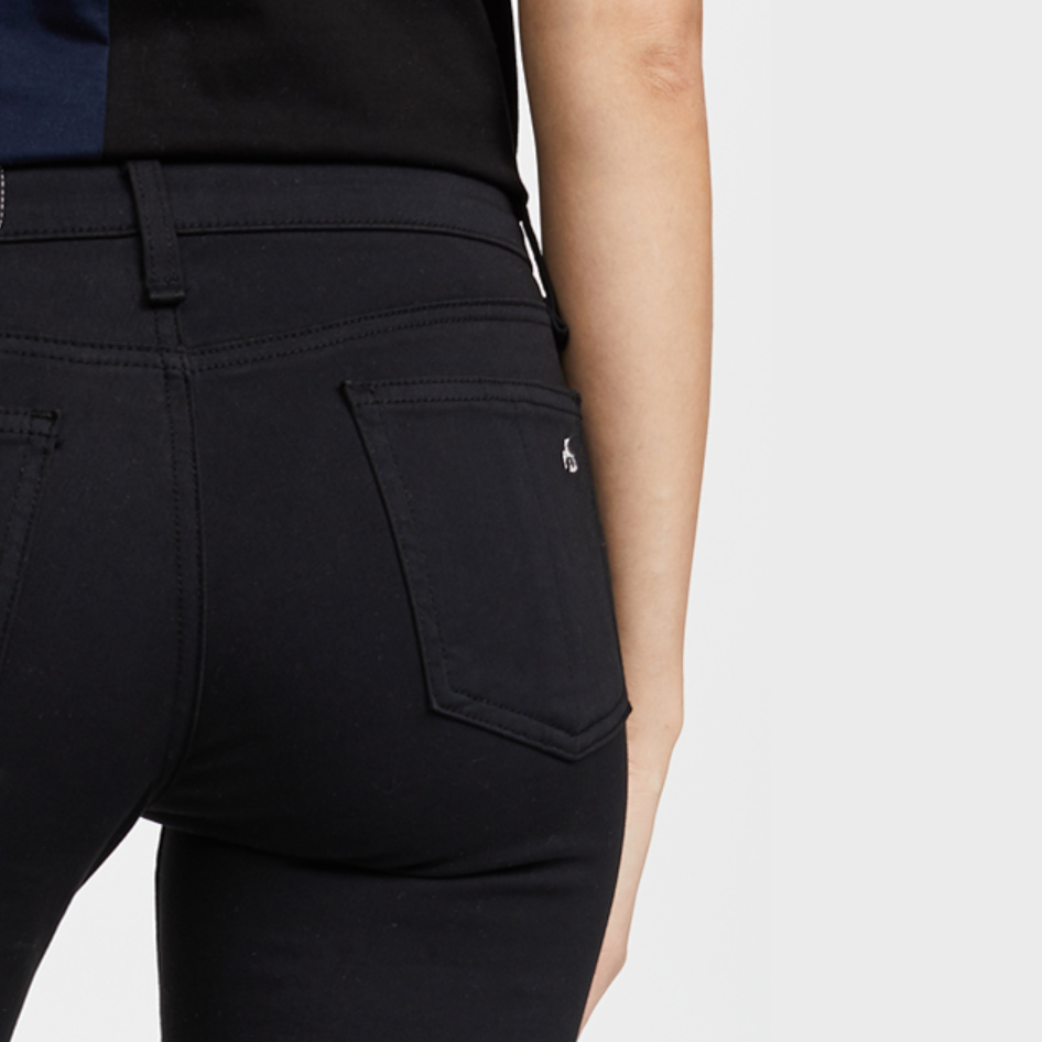 Rag &amp; Bone Legging in Black Plush - size 29