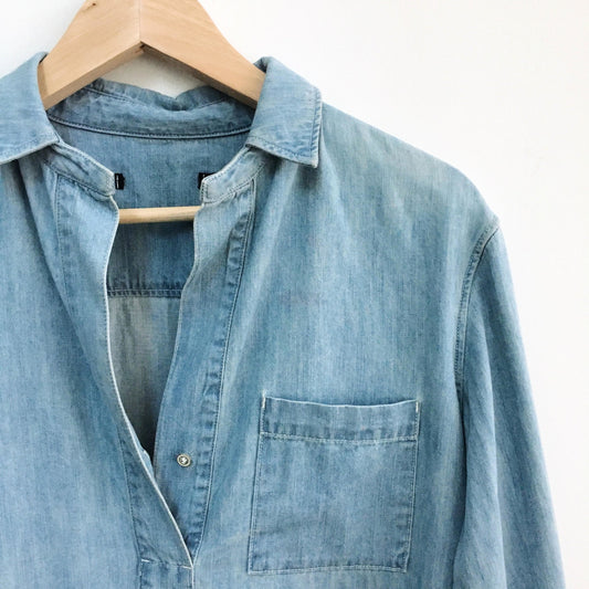 NWOT Rag &amp; Bone Leeds Chambray Shirt - size xs