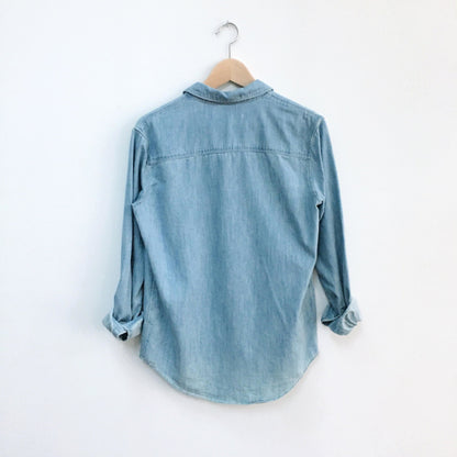 NWOT Rag &amp; Bone Leeds Chambray Shirt - size xs