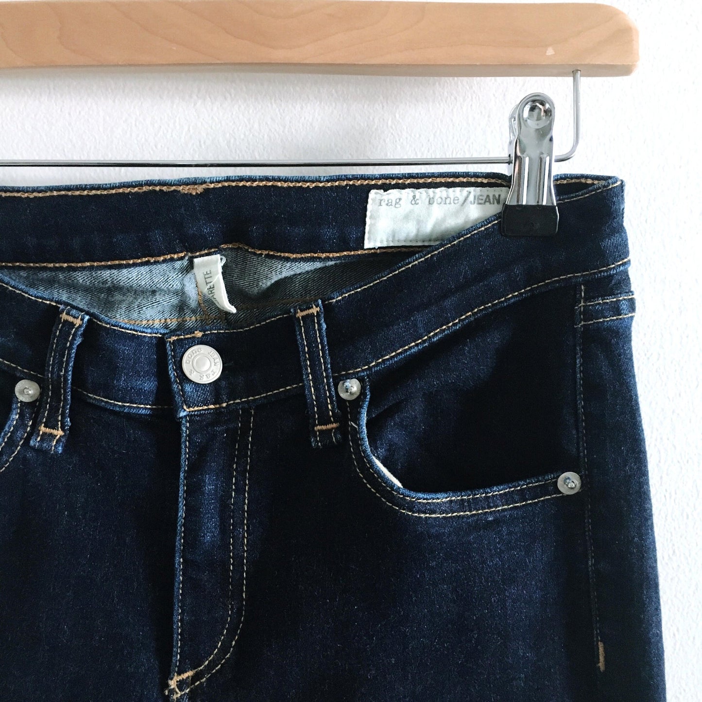 Rag &amp; bone Cigarette Straight - size 27x33