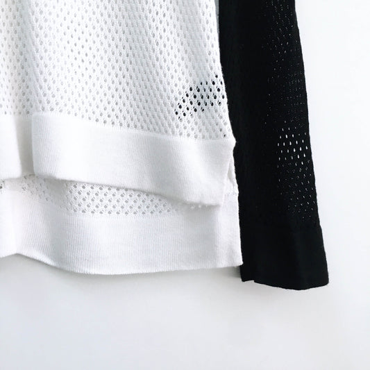 Rag &amp; Bone perforated knit pullover - size xs
