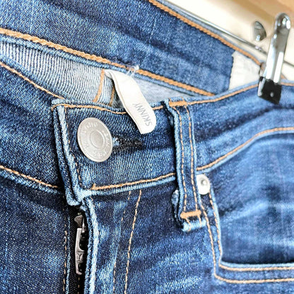rag & bone skinny jeans in kensington wash - size 26