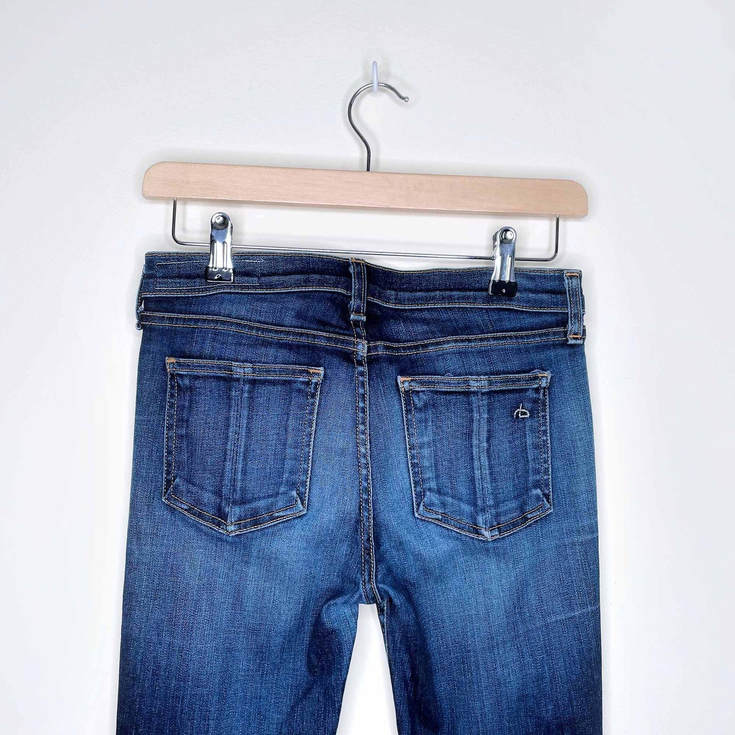 rag & bone skinny jeans in kensington wash - size 26