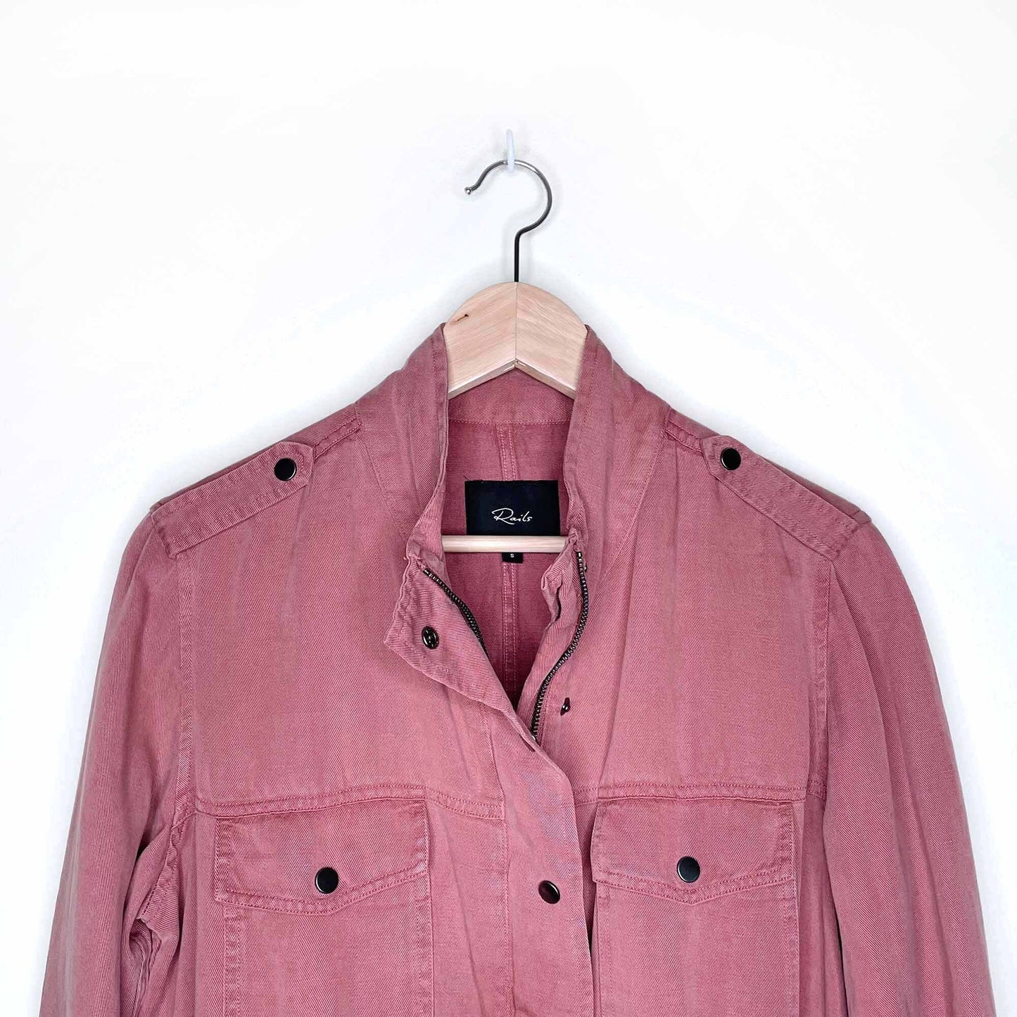 rails collins pink utility jacket - size small
