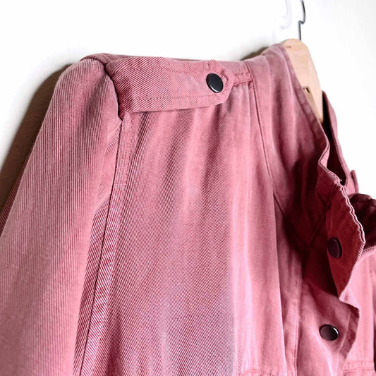 rails collins pink utility jacket - size small