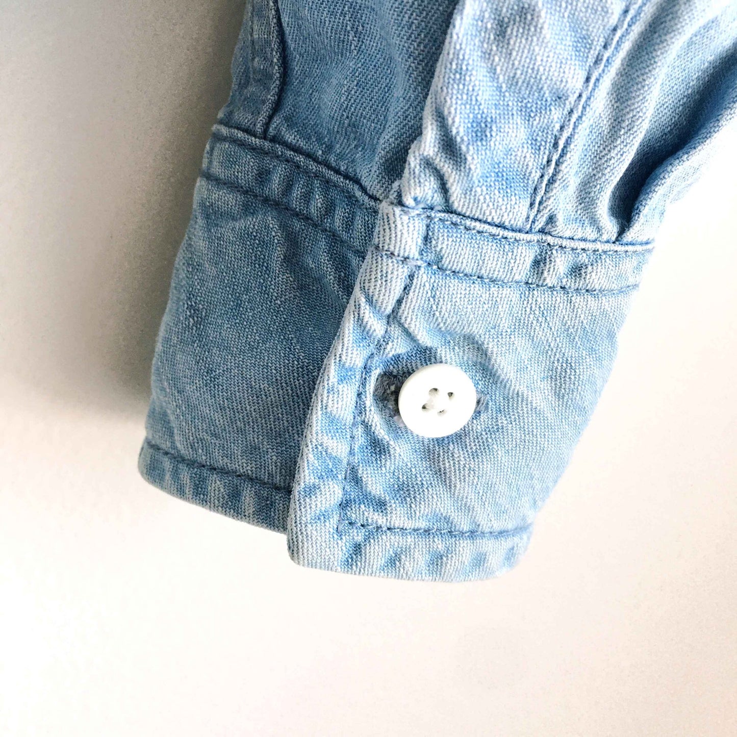 Rails Chandler rose embroidered chambray button down - size xs