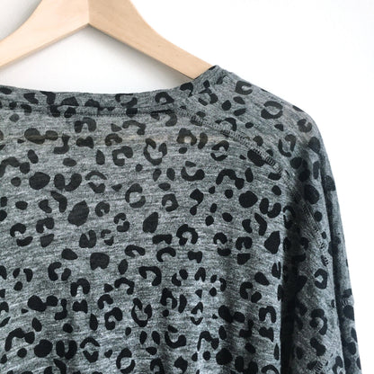 NWOT Rails Sami Leopard linen tee - size Medium