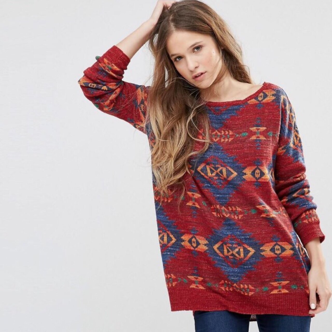 Ralph Lauren Denim &amp; Supply aztec sweater - size Medium