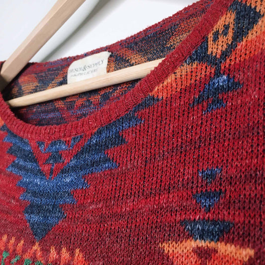 Ralph Lauren Denim &amp; Supply aztec sweater - size Medium